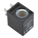 RS PRO 220V AC Solenoid Valve Coil 22mm Brass Body Stainless Steel Core IP65 Rated 40 Bar 176-2071
