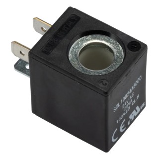 RS PRO Solenoid Coil Solenoid Valve Coil 24V AC, Brass Body, Stainless Steel Core, 22mm Size 176-2068