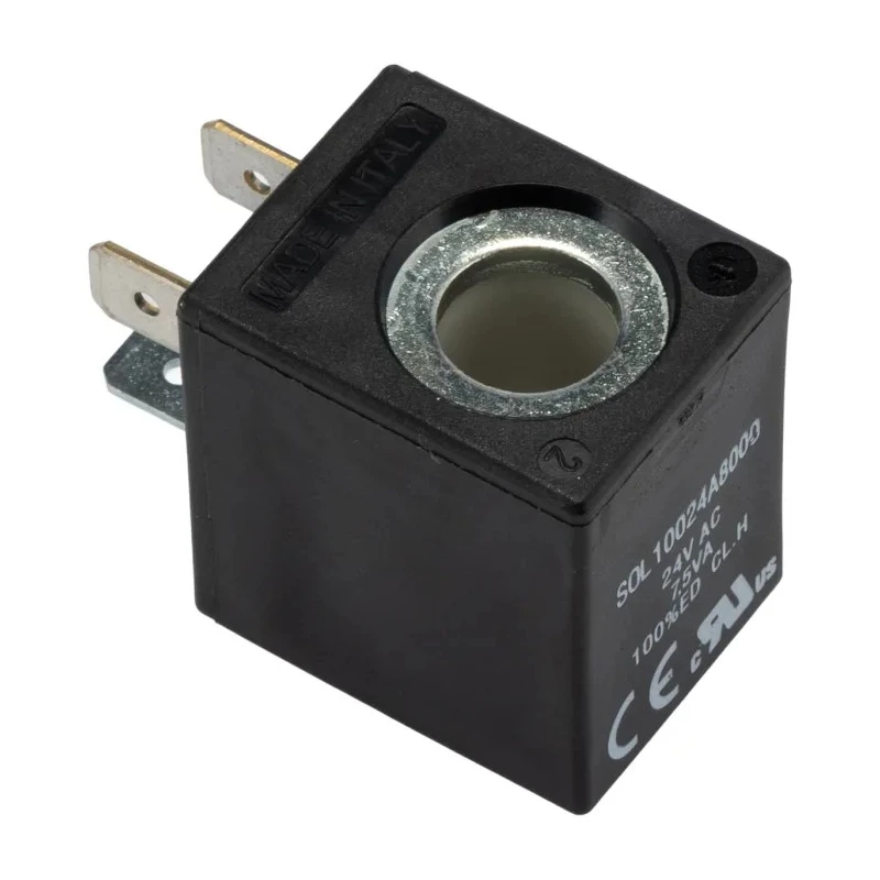 RS PRO Solenoid Coil Solenoid Valve Coil 24V AC, Brass Body, Stainless Steel Core, 22mm Size 176-2068