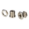 RS PRO Nickel-Plated Brass Threaded Fitting Male BSP 1/4 in to M20 Male, Max Operating Temperature 300°C 176-2045