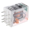 Relpol Surface Power Relay 24V Coil Voltage 12A Switching Current DPDT Contact Configuration R2N-2012-23-5024-WTL