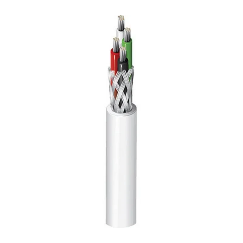Belden Control Cable 1 Core 22 AWG Screened Tetrafluoroethylene Sheath White 30 m 600V 200°C 83305E 009100