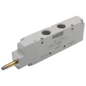 RS PRO Pneumatic Solenoid Valve 5/2 Monostable Solenoid G 1/2 in, Aluminium Body, 12V DC, 24V AC/DC, 110V AC, 220V 176-2117