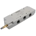 RS PRO Pneumatic Solenoid Valve 5/2 Monostable Solenoid G 1/2 in, Aluminium Body, 12V DC, 24V AC/DC, 110V AC, 220V 176-2117