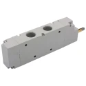 RS PRO Pneumatic Solenoid Valve 5/2 Monostable Solenoid G 1/2 in, Aluminium Body, 12V DC, 24V AC/DC, 110V AC, 220V 176-2117