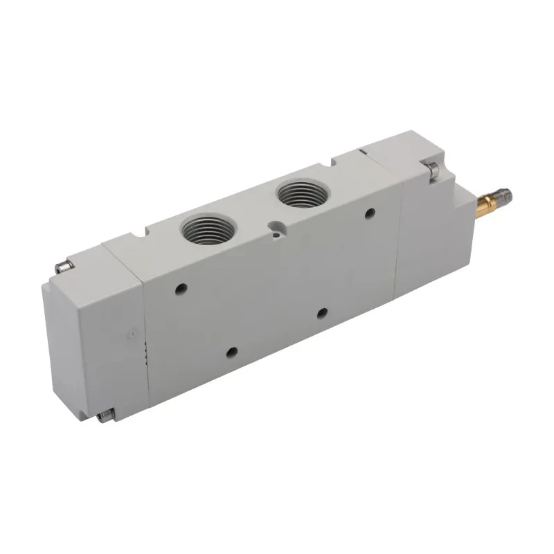 RS PRO Pneumatic Solenoid Valve 5/2 Monostable Solenoid G 1/2 in, Aluminium Body, 12V DC, 24V AC/DC, 110V AC, 220V 176-2117