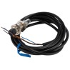 Omron Threaded Barrel Inductive Proximity Sensor M12, PNP Output, 24V DC, 8mm Detection Range, IP67 E2B-M12KN08-WP-B1 2M