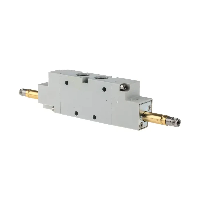 RS PRO Pneumatic Solenoid Valve 5/3 CC, G 1/4 Port, Aluminium Body, 12/24/110/220 V AC/DC 2W Power 10 bar 1200 176-2120