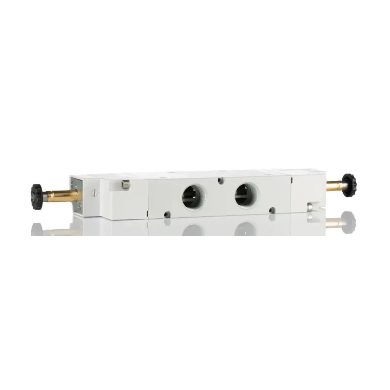 RS PRO Pneumatic Solenoid Valve 5/2 Bistable Solenoid G 1/2 in Port Voltage 12, 24, 110, 220V DC Single Coil 176-2127