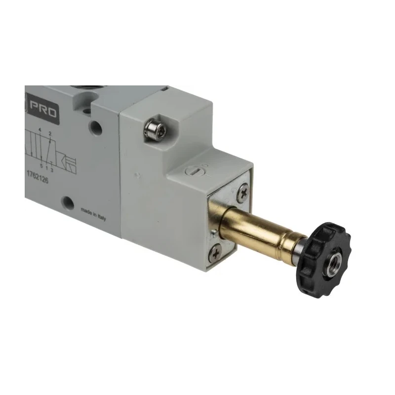 RS PRO Pneumatic Solenoid Valve 5/2 Bistable Solenoid G 1/4 in, 12 V dc, 24 V ac/dc, 110 V ac, 220 V ac 176-2126