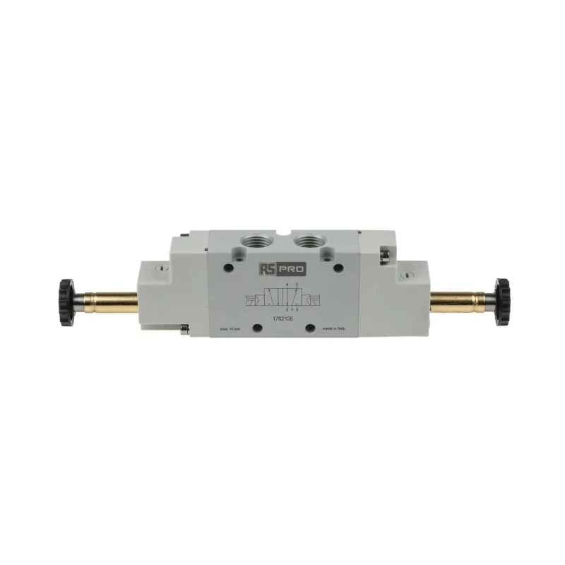 RS PRO Pneumatic Solenoid Valve 5/2 Bistable Solenoid G 1/4 in, 12 V dc, 24 V ac/dc, 110 V ac, 220 V ac 176-2126