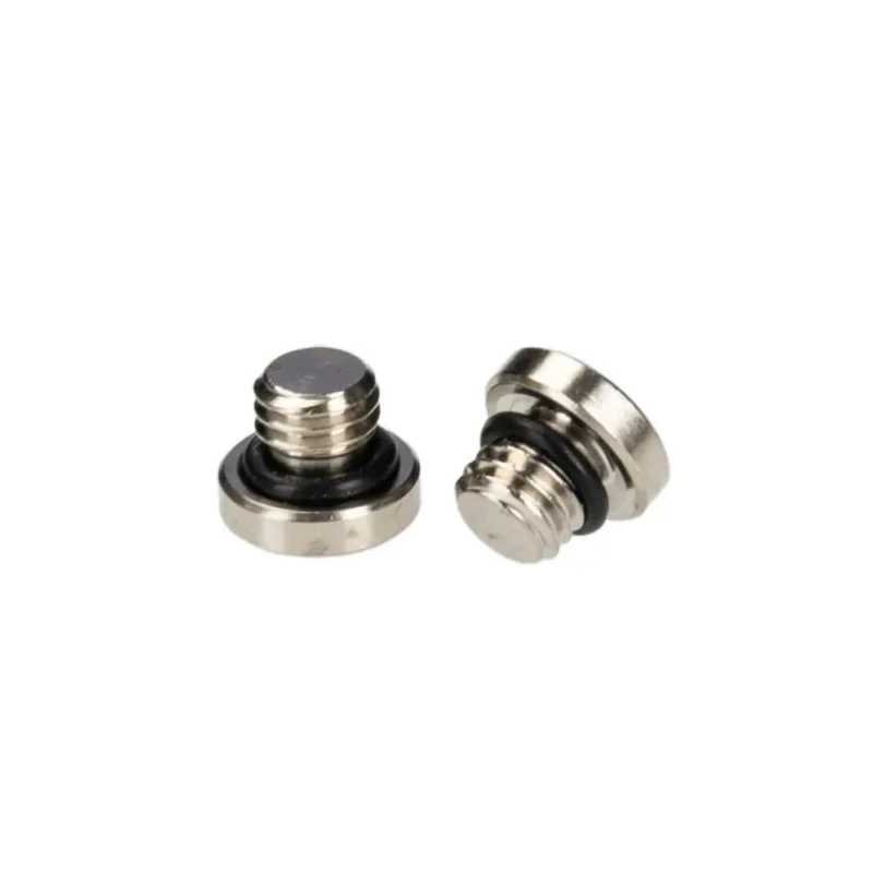 RS PRO Brass Nickel-Plated Male Threaded Fitting Connection Size M5 176-2137