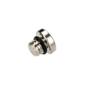 RS PRO Brass Nickel-Plated Male Threaded Fitting Connection Size M5 176-2137