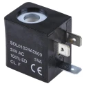 RS PRO 24V AC Solenoid Coil Solenoid Valve Coil 176-2129, IP65, 5 VA Power Consumption, ±10% Voltage Tolerance
