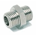 RS PRO Threaded Fitting Male Metric M5 to Male Metric M5, Nickel-Plated Brass, Italy 176-2133