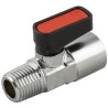 RS PRO Micro Valve Handle, ISO 7.1, DIN 2999, ISO 228, BS 21 R 3/8, Pneumatic Relay Brass Body 20 bar 3.1m³/h III B 176-2143