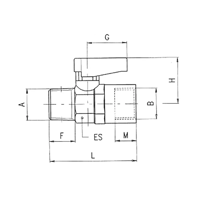 RS PRO Micro Valve Handle, ISO 7.1, DIN 2999, ISO 228, BS 21 R 3/8, Pneumatic Relay Brass Body 20 bar 3.1m³/h III B 176-2143