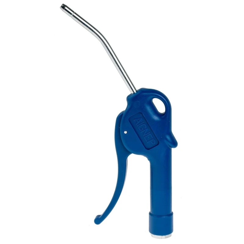 RS PRO 16 bar Blow Gun, 1/4 in Air Inlet BSP, 6.35 mm Nozzle, Nickel Plated Brass, Operating Temperature -20°C to 176-2230