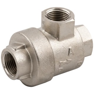RS PRO Quick Exhaust Valve 10 bar Brass, Threaded Female A and B 3/4 in 176-2263