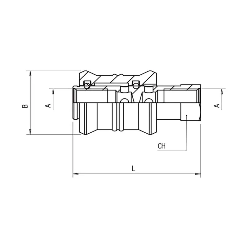 RS PRO Knob Pneumatic Manual Control Valve, NPTF, PF, NPT, BSPT, G, ISO 228, ISO R/262, ISO 7 10 mm, 4 Positions 176-2264