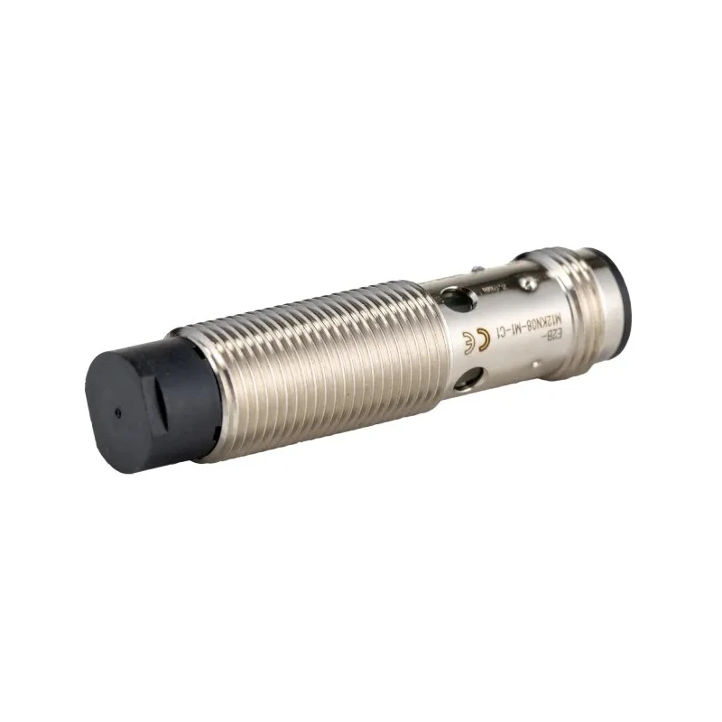 Omron Threaded Barrel Inductive Proximity Sensor M12 NPN 8 mm Detection Range 30V DC 1000V AC 200mA E2B-M12KN08-M1-C1