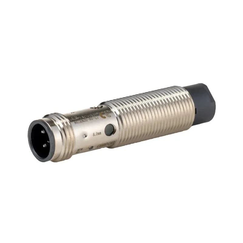 Omron Threaded Barrel Inductive Proximity Sensor M12 NPN 8 mm Detection Range 30V DC 1000V AC 200mA E2B-M12KN08-M1-C1