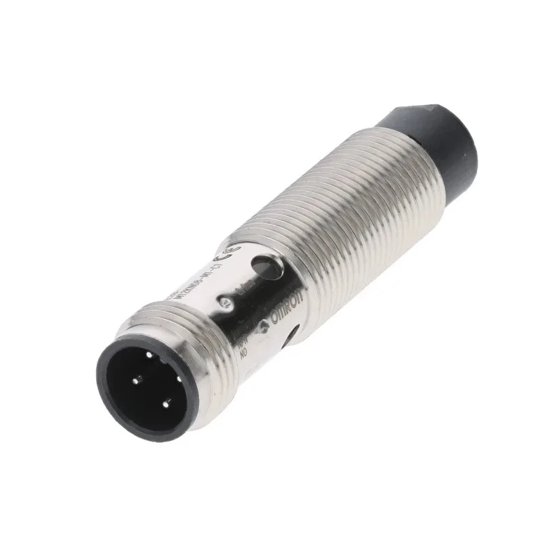 Omron Threaded Barrel Inductive Proximity Sensor M12 NPN 8 mm Detection Range 30V DC 1000V AC 200mA E2B-M12KN08-M1-C1