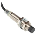 Omron Threaded Barrel Inductive Proximity Sensor M12 PNP 24V DC 8mm Detection Brass Housing IP67 E2B-M12LN08-WP-B2 2M