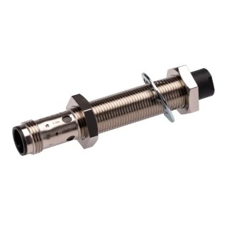 Omron Threaded Barrel Inductive Proximity Sensor, M12 PNP 24V dc 8mm Detection E2B-M12LN08-M1-B2