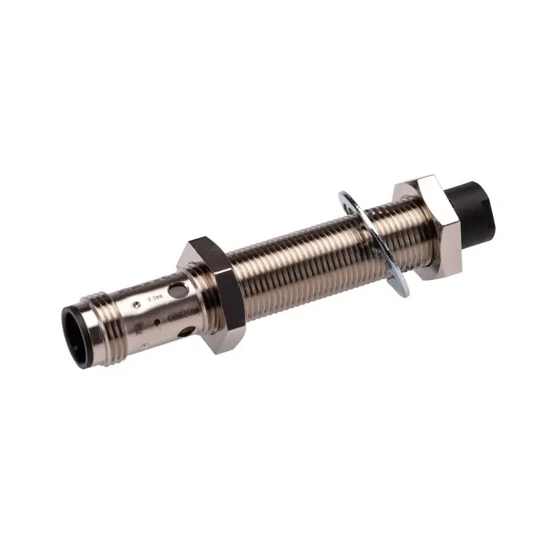 Omron Threaded Barrel Inductive Proximity Sensor, M12 PNP 24V dc 8mm Detection E2B-M12LN08-M1-B2
