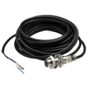 Omron Threaded Barrel Inductive Proximity Sensor M12, 24V DC, 4mm Detection, Brass Housing, IP67, NPN E2B-M12KS04-WP-C2 5M