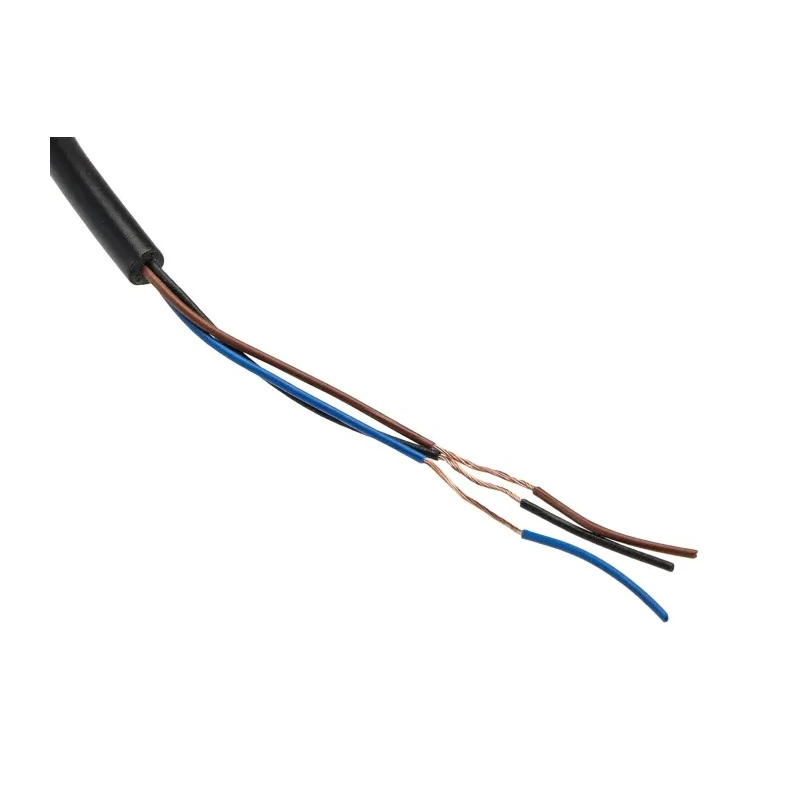 Omron Threaded Barrel Inductive Proximity Sensor M12, 24V DC, 4mm Detection, Brass Housing, IP67, NPN E2B-M12KS04-WP-C2 5M