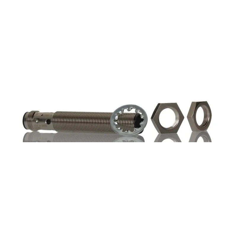 Omron Threaded Barrel Inductive Proximity Sensor M12 PNP 24V DC 4mm Detection 200mA E2B-M12LS04-M1-B1