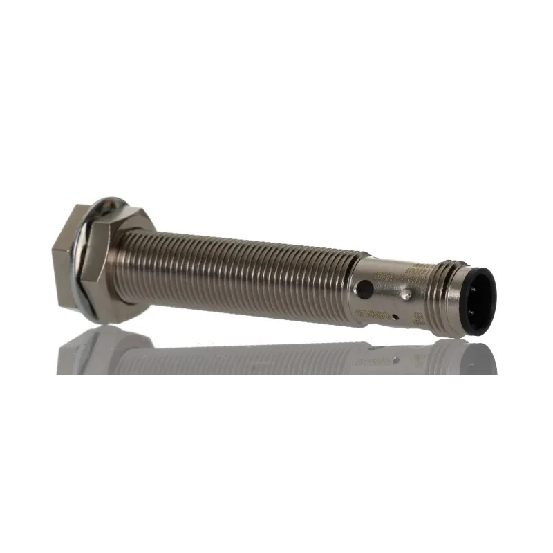 Omron Threaded Barrel Inductive Proximity Sensor M12 PNP 24V DC 4mm Detection 200mA E2B-M12LS04-M1-B1