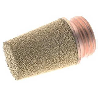 RS PRO Brass Pneumatic Silencer 10 bar Threaded G 3/4 in 92dB Noise Reduction 50mm Length 176-2278