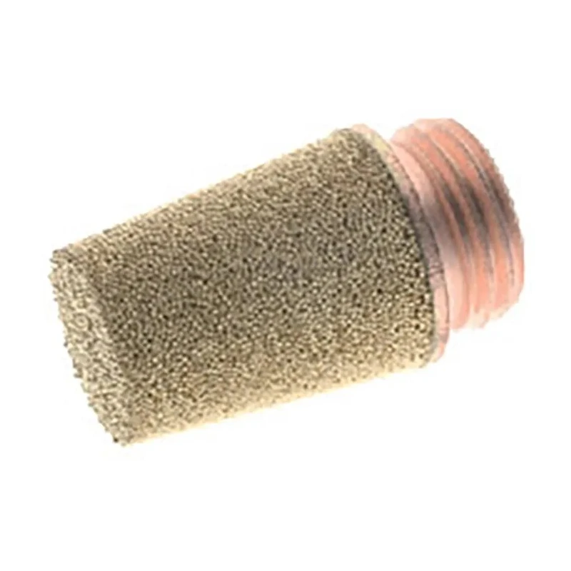 RS PRO Brass Pneumatic Silencer 10 bar Threaded G 3/4 in 92dB Noise Reduction 50mm Length 176-2278