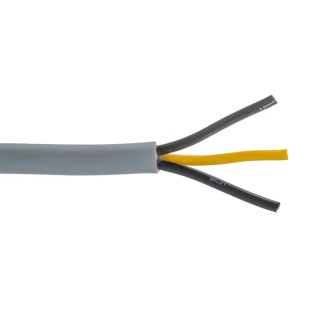 Belden 3GD Control Cable, 3 Cores 1.5mm², Unscreened, 50m, Grey Polyvinyl Chloride Sheath 3GD-BC50