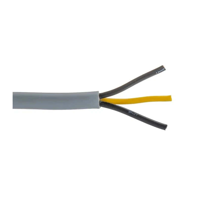 Belden 3GD Control Cable, 3 Cores 1.5mm², Unscreened, 50m, Grey Polyvinyl Chloride Sheath 3GD-BC50