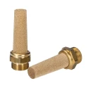 RS PRO Brass Pneumatic Silencer 12 bar Threaded G 3/8 in Male Connection 176-2285