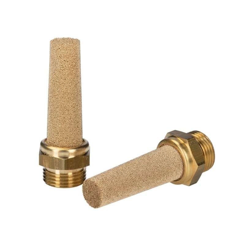 RS PRO Brass Pneumatic Silencer 12 bar Threaded G 3/8 in Male Connection 176-2285