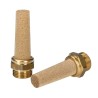 RS PRO Brass Pneumatic Silencer 12 bar Threaded G 3/8 in Male Connection 176-2285
