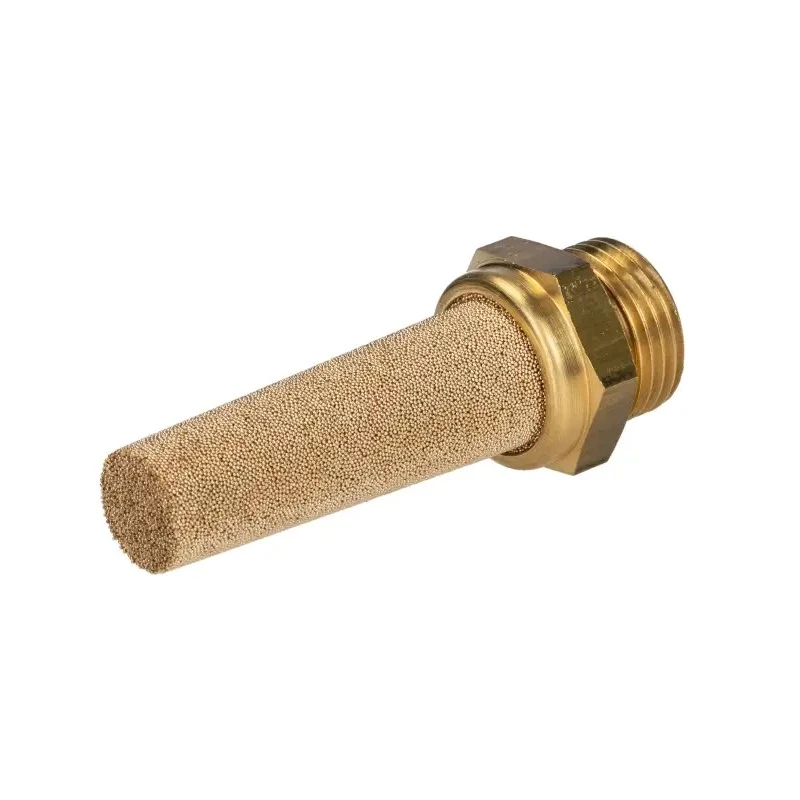 RS PRO Brass Pneumatic Silencer 12 bar Threaded G 3/8 in Male Connection 176-2285