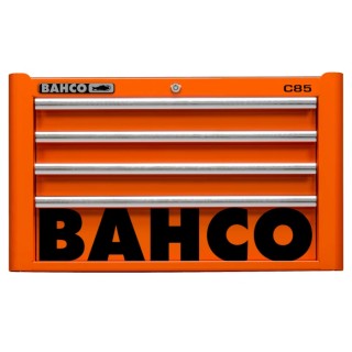 Bahco 4 Drawer Tool Chest with Stainless Steel Top, 300kg Load Capacity 1485K4