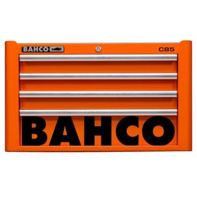 Bahco 4 Drawer Tool Chest with Stainless Steel Top, 300kg Load Capacity 1485K4