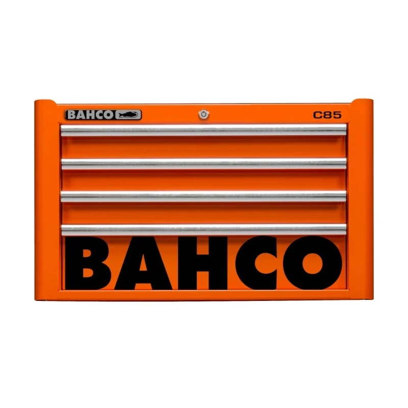 Bahco 4 Drawer Tool Chest with Stainless Steel Top, 300kg Load Capacity 1485K4