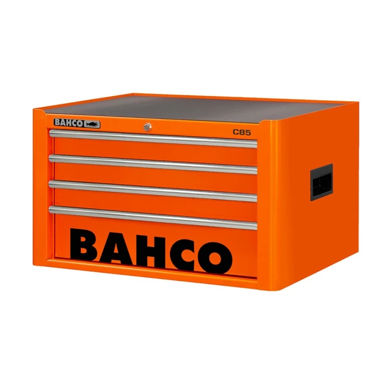 Bahco 4 Drawer Tool Chest with Stainless Steel Top, 300kg Load Capacity 1485K4