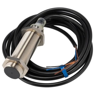 Omron Threaded Barrel Inductive Proximity Sensor M18 Brass Housing PNP Output 8mm Detection E2B-M18LS08-WP-B1 2M