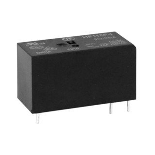 Hongfa Europe GMBH PCB Power Relay 12V dc Coil 16A Switching Current SPST HF115F-I/012-1H3AF(610)