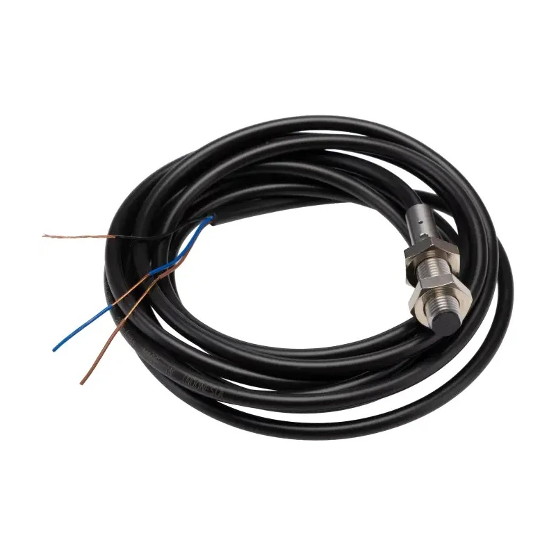 Omron Threaded Barrel Inductive Proximity Sensor M8 x 1 24V dc 200mA NPN E2B-S08KS02-WP-C1 2M