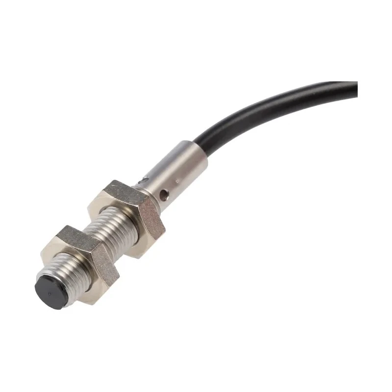 Omron Threaded Barrel Inductive Proximity Sensor M8 x 1 24V dc 200mA NPN E2B-S08KS02-WP-C1 2M
